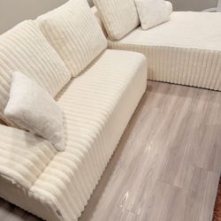 Off White - Cloud Couch - Like New 