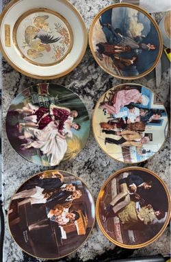 7 limited edition plates