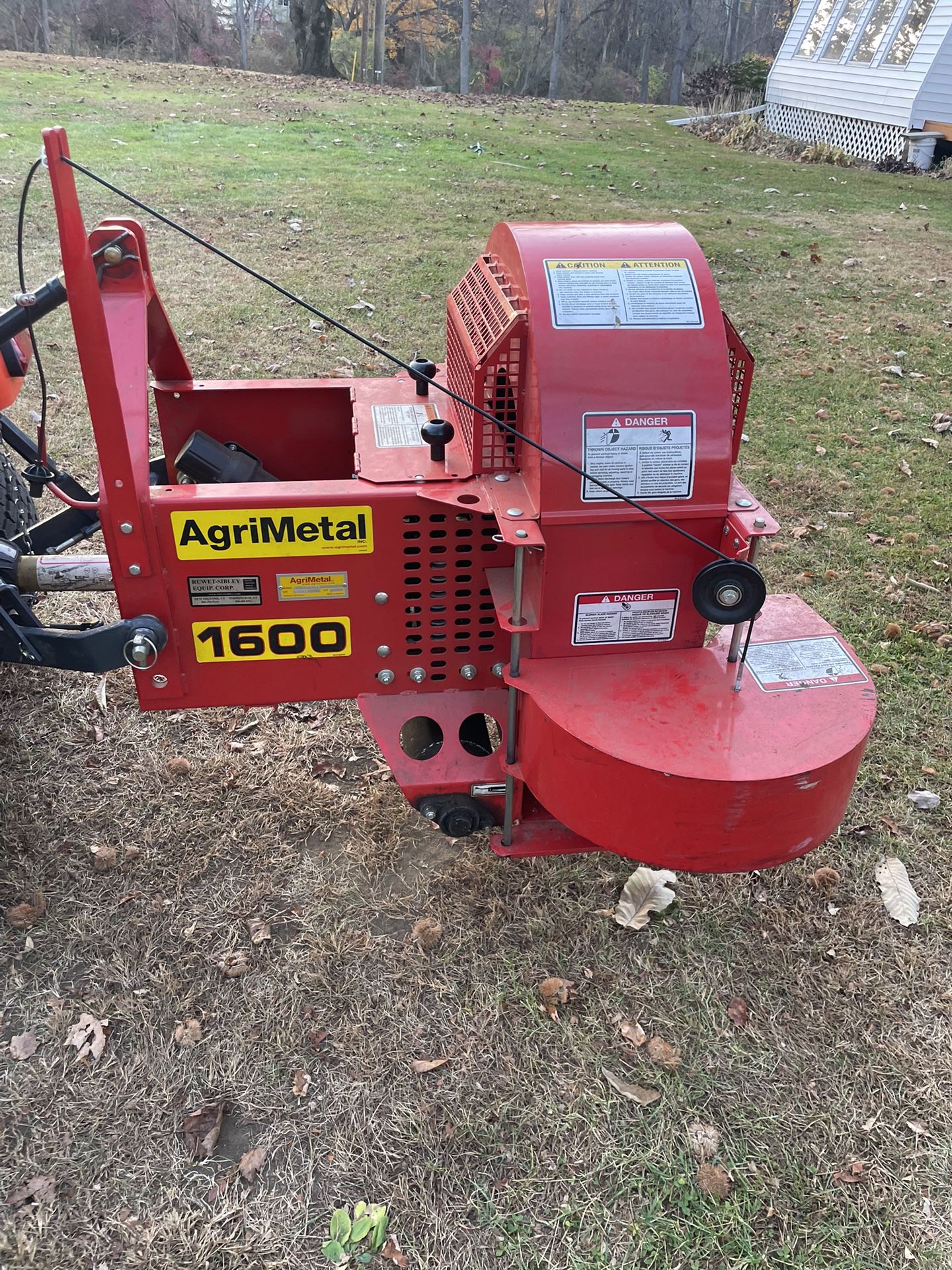 AgriMetal 1600 Blower