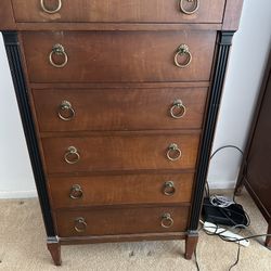 TALL DRESSER REAL WOOD BUILT BY GREAT WOODWORKING COMPANY BAKER 