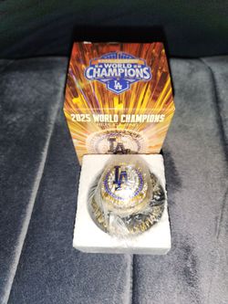 2025 Dodgers Championship Ring