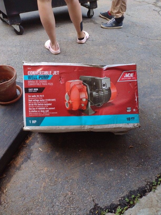 Convertible Jet Well Pump