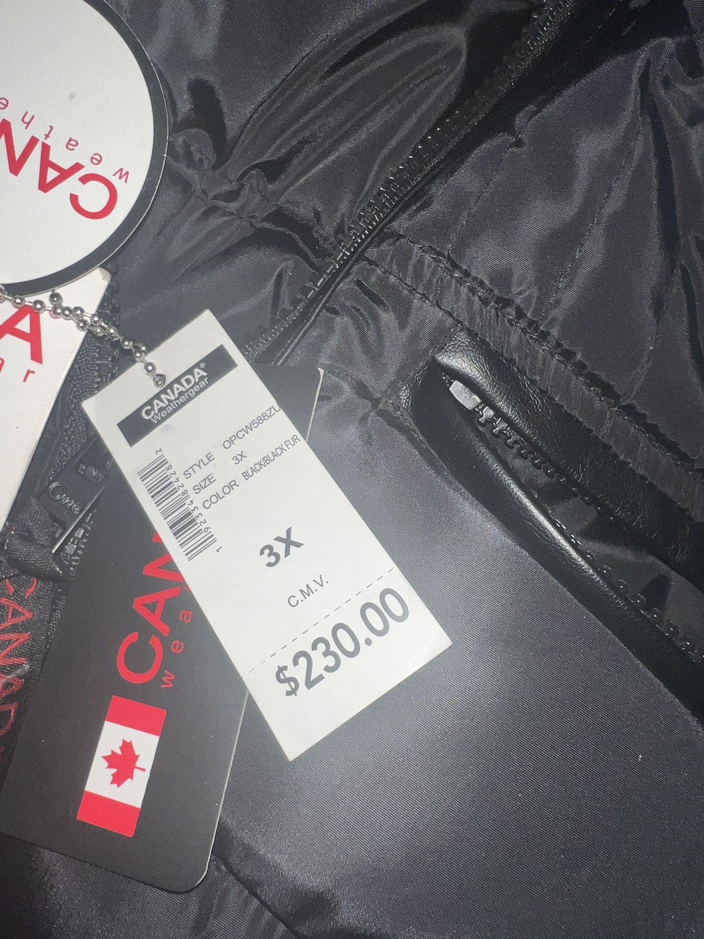 Woman’s Canada Weather gear Goosd Down Parka