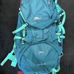 High Sierra 65L Sentinel Backpacking Backpack