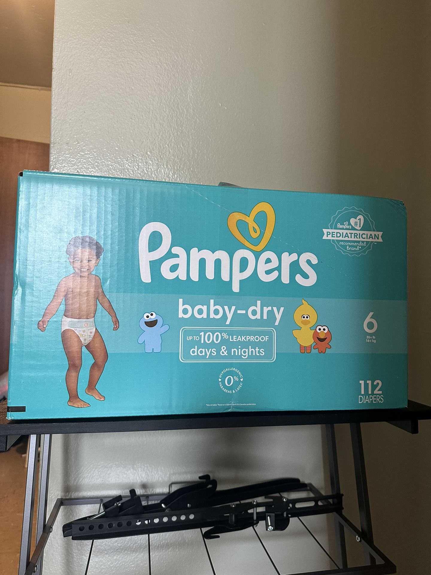 Pampers Diapers Box
