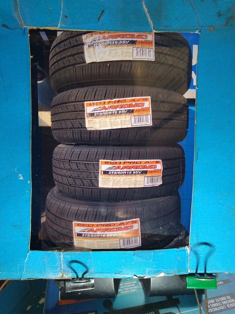 TIRE 215 60 16 Each ELMOFLES