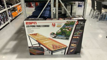 ESPN LED combo ping pong table