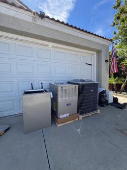 Replace the old AC/Brand New Carrier
