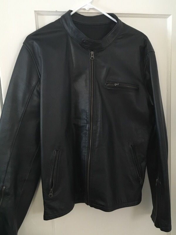 Nice leather biker jacket
