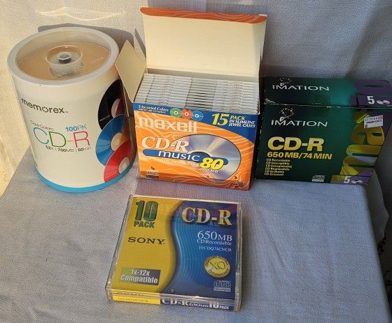 Burnable CD-ROMs