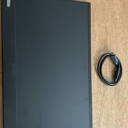 Lenovo ThinkVision M14 14" Full HD 1920x1080 IPS Monitor - 300 Nit 6ms 2xUSB Type-C Ports Widescreen Backlit LED LCD Mobile Portable Display Raven Bla