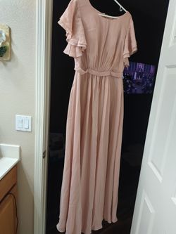 DRESS (DUSTY ROSE) Size 14