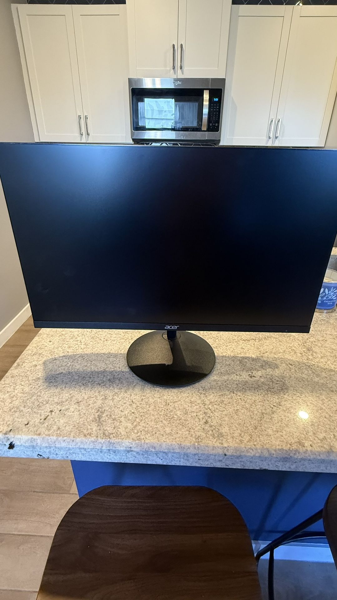Acer 23.8" Full HD (1920 x 1080) IPS Zero-Frame Gaming Office Monitor