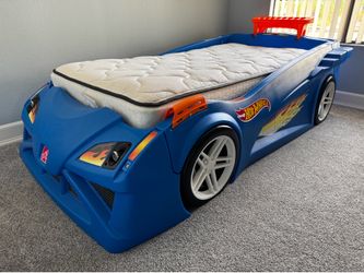 Hot Wheels Race Car Bed