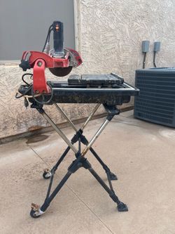 HUSKY WET SAW with STAND