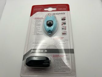 Sigma Micro R Rear Safety Light Blue
