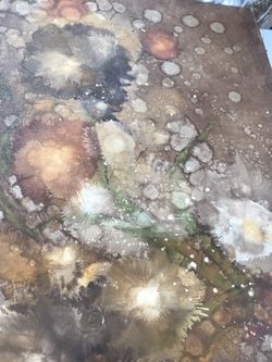 Abstract oil painting