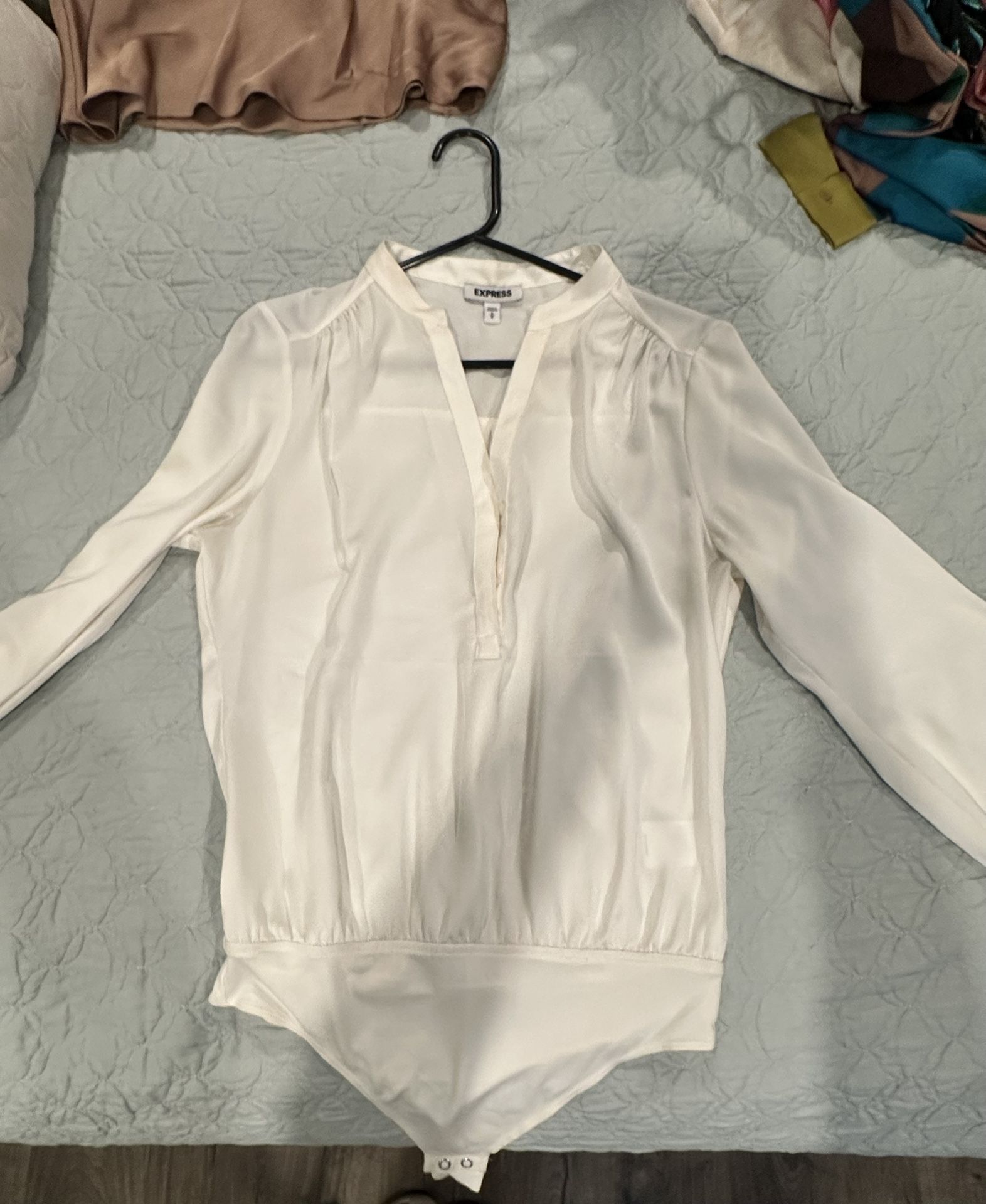 White Express Bodysuit 