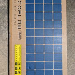 Ecoflow Bifacial Solar Panel Set Heavy Duty New in Box