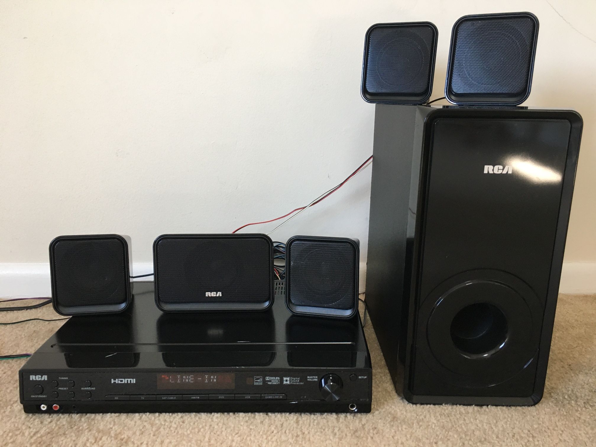 RCA Home Theater Music System