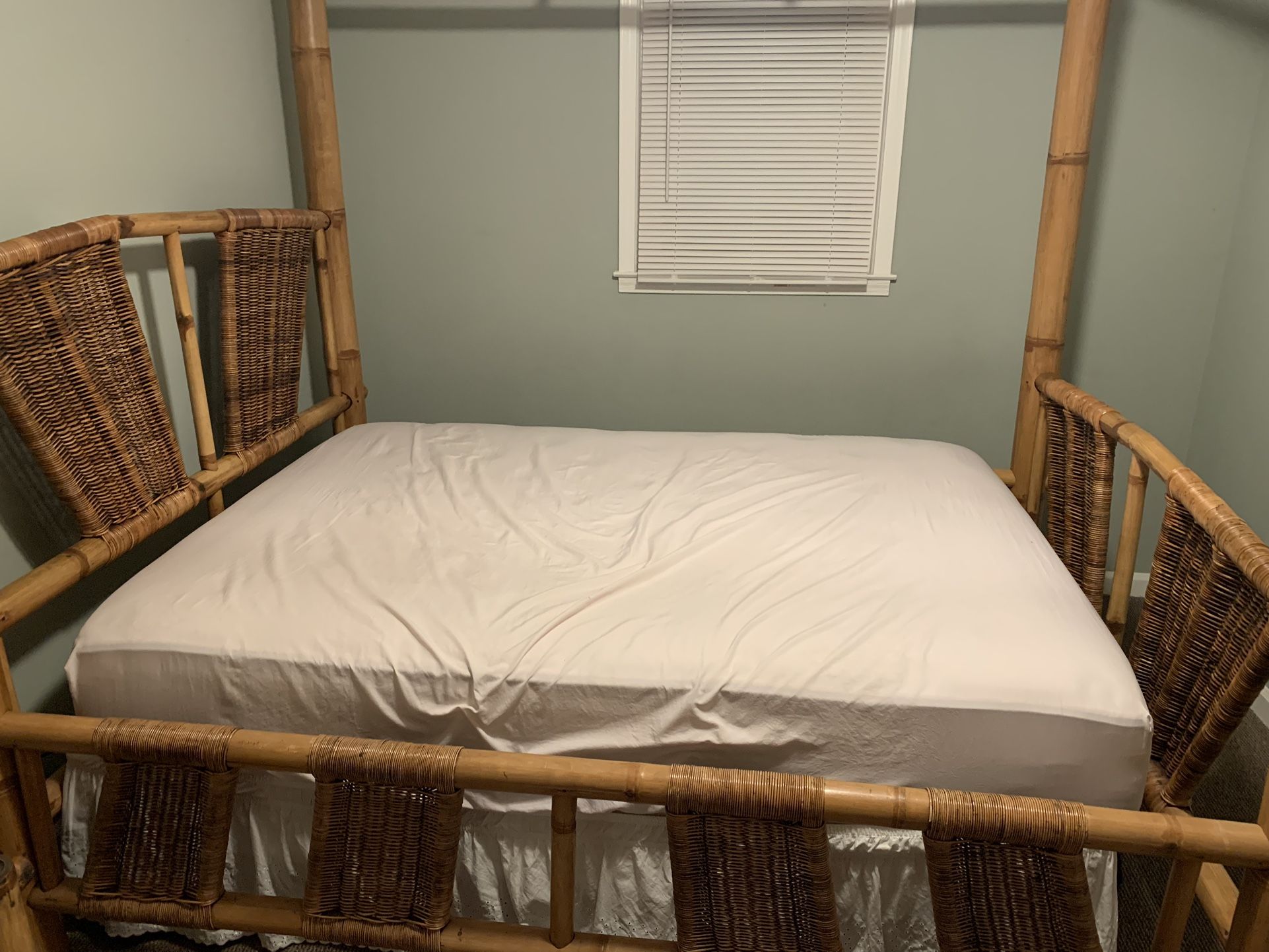 Bamboo Canopy Bed frame