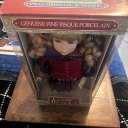 Classic Treasures Porcelain Doll - Special Edition - NIB