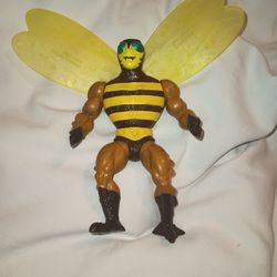 1985 Buzz Off Action Figure From He-man Masters Of The Universe