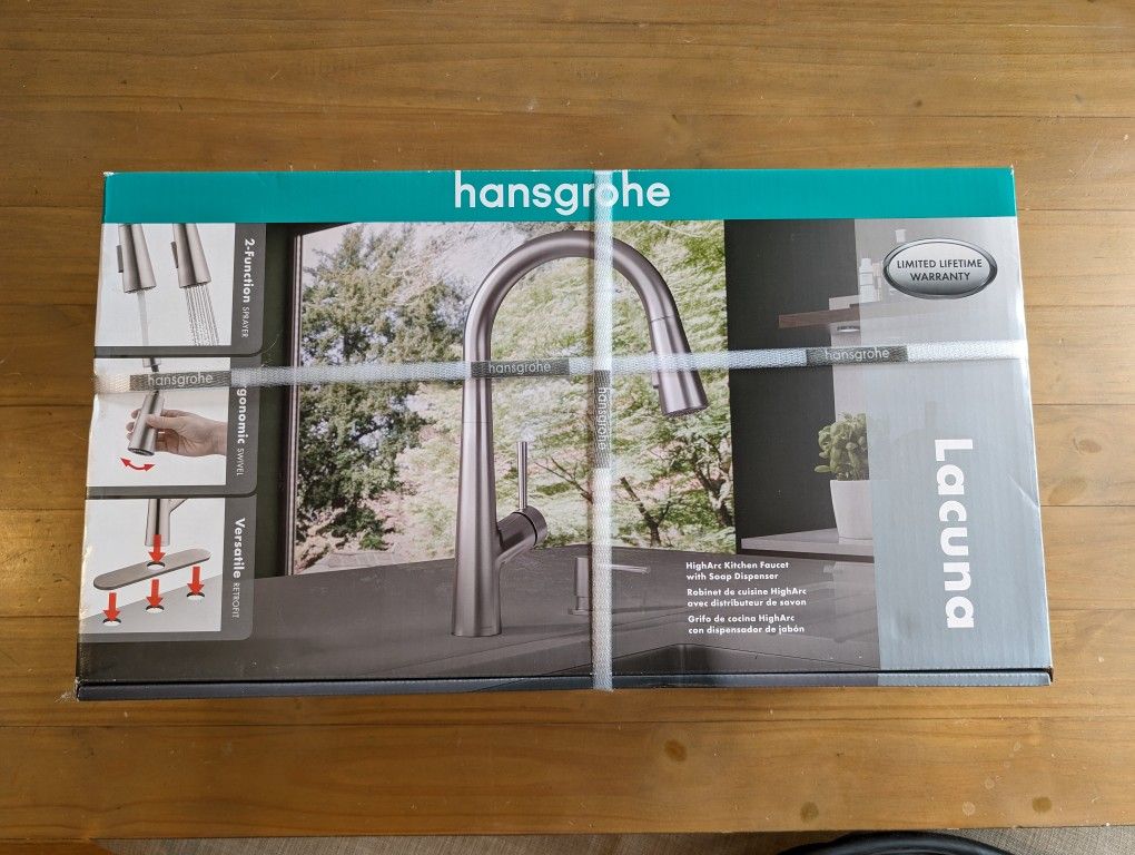 Kitchen Faucet With Soap Dispenser Hansgrohe Lacuna