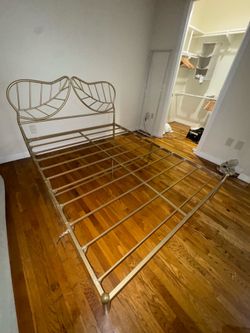 Free Gold Queen size Bedframe
