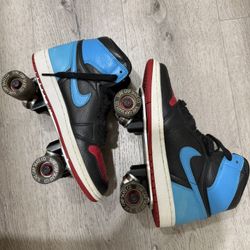 Custom Jordan 1 Low Rider Skates 7.5w