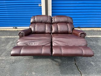 LAZYBOY LEATHER RECLINER LOVESEAT