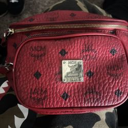 Red Mcm Fammy Pack 