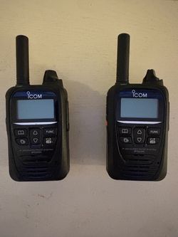 Icom IP501M LTE Mobile Radio Just The Two Units No Charger