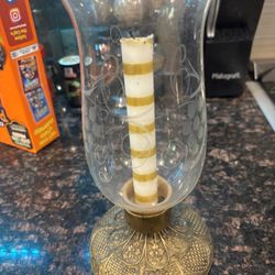 Antique Candle Holder Vase