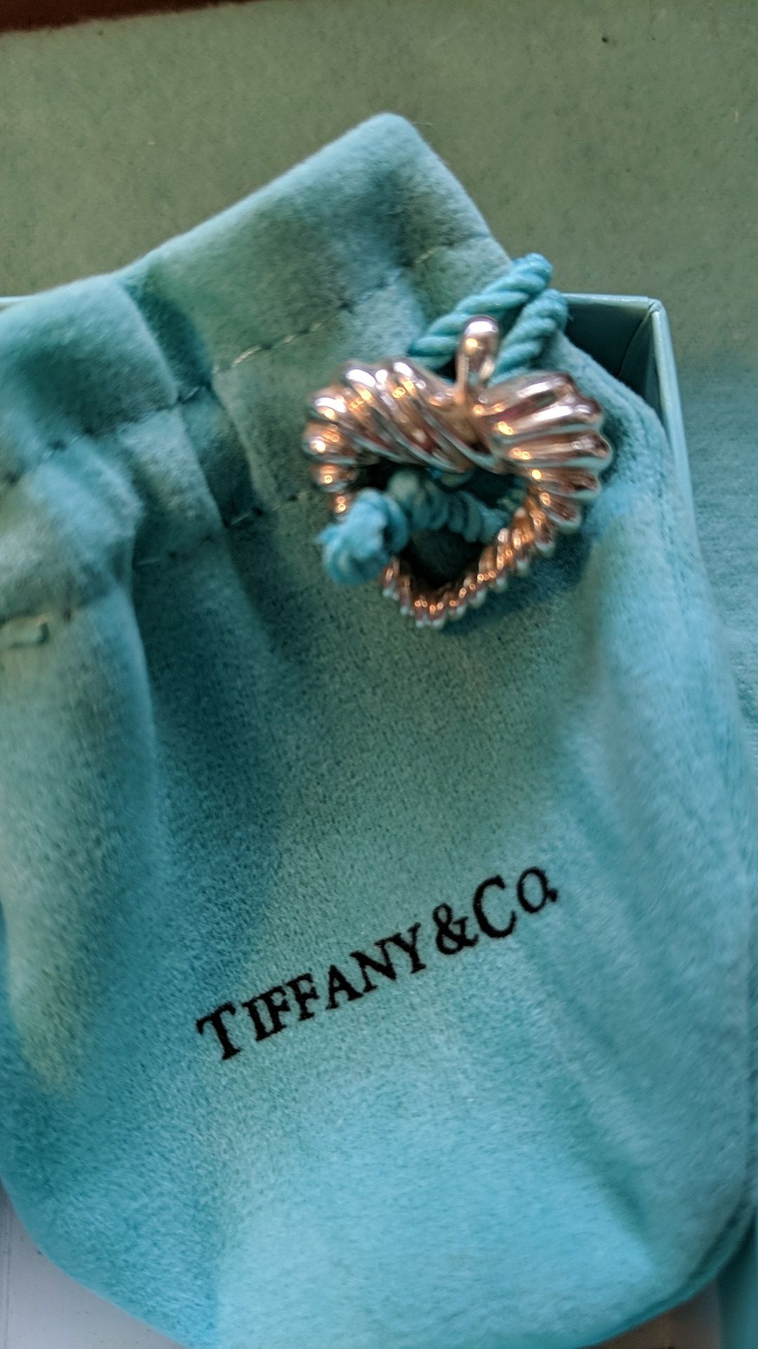 Tiffany & Co Twisted Heart Pendant