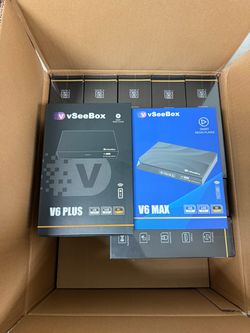 vSeeBox V6 Plus Android TV Hub 4K WiFi Rialto | No Credit Needed | New | Streaming Device | V6 Plus18 | V6 Plus18 | V6 Plus18 | V6