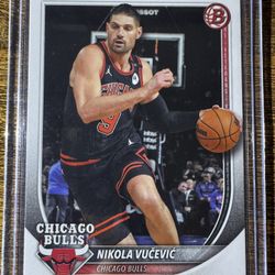 Nikola Vučević Topps Bowman cards 2025 #157 Chicago Bulls Basketball Card