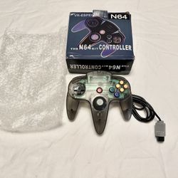 Nintendo 64 Smoke Gray Controller Brand New