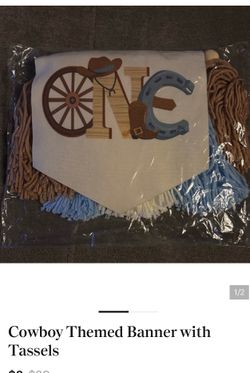 Baby’s 1st Birthday banner