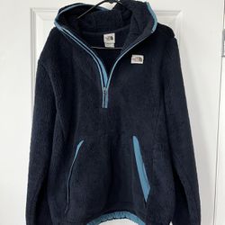 North Face Sherpa Fleece Hoodie