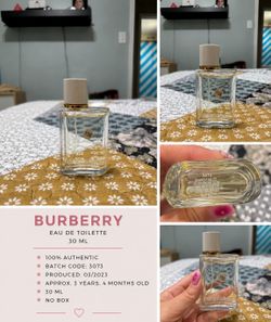 Burberry Eau de Toilette 30ml