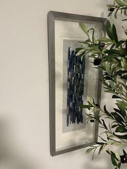 Blue Stone Wall Art