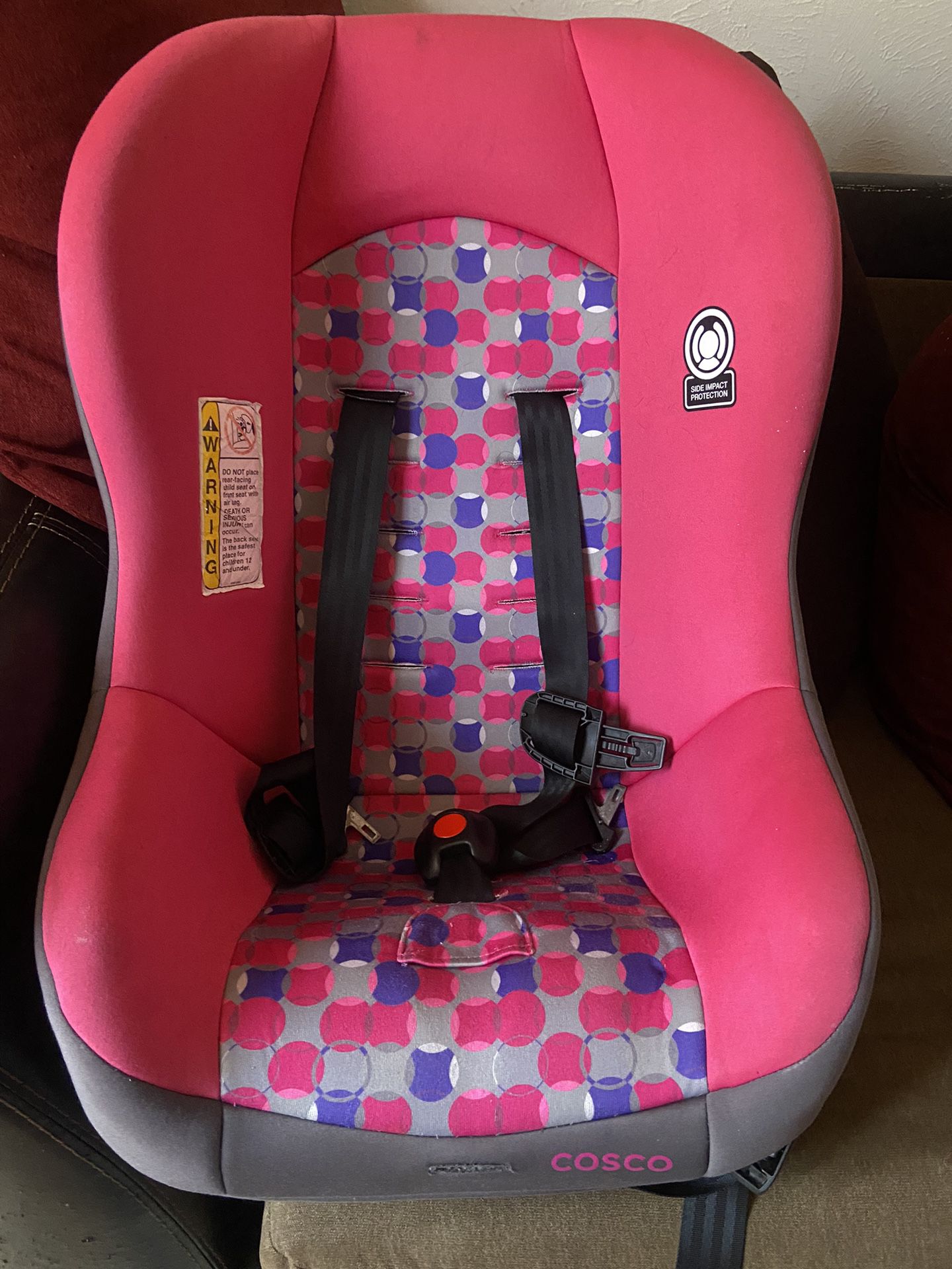 Car Seat Pink For toddler ***Like New****