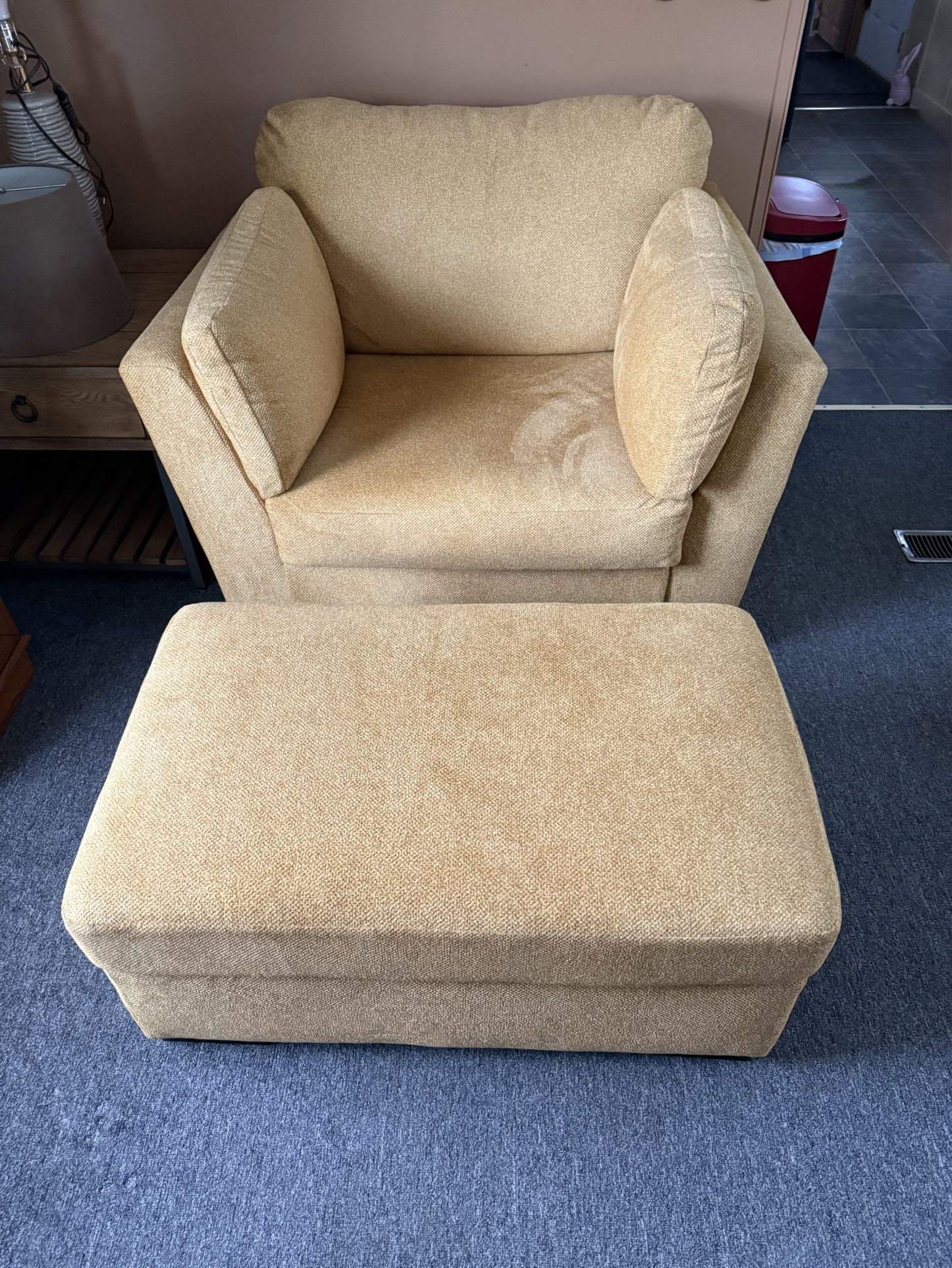 Chair And Ottoman