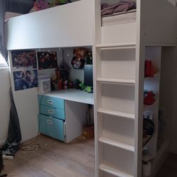 Loft Twin Bed With Desk