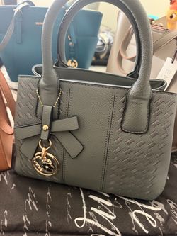 Grey handbag