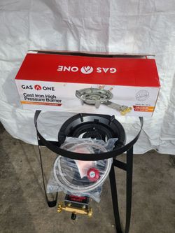 Cast Iron High Pressure Burner With Base