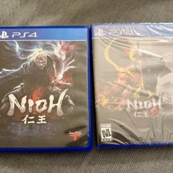 Nioh 1 and 2 - PS4