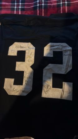 Jack Tatum “The assassin “ signed autograph