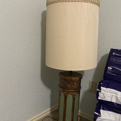 Vintage Lamp Original  Shade